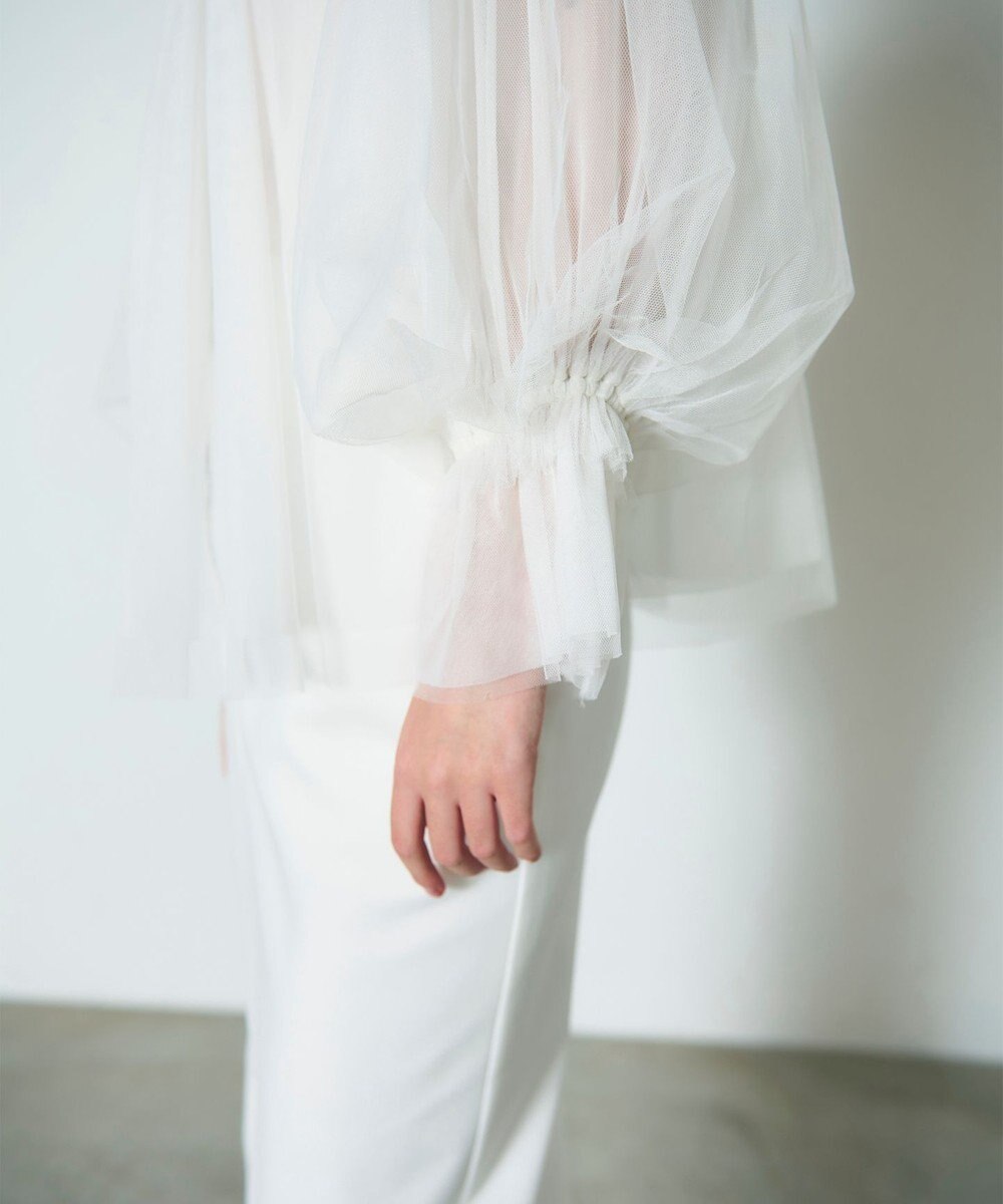 GRACE CONTINENTAL チュール2WAYトップ