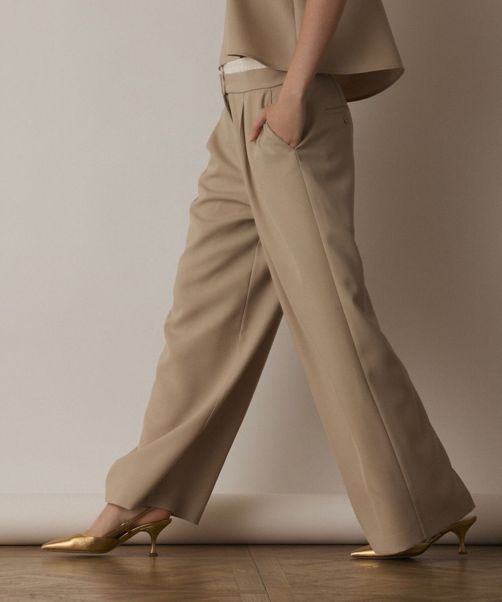 GRACE CONTINENTAL キャミ付レイヤードパンツ 