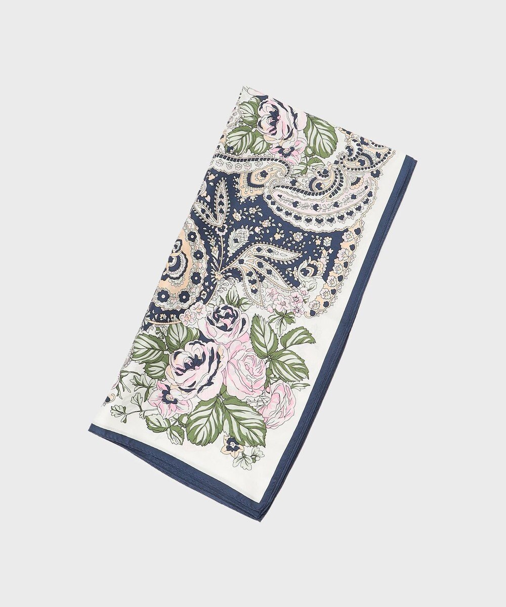 GRACE CONTINENTAL フラワーペイズリースカーフ 