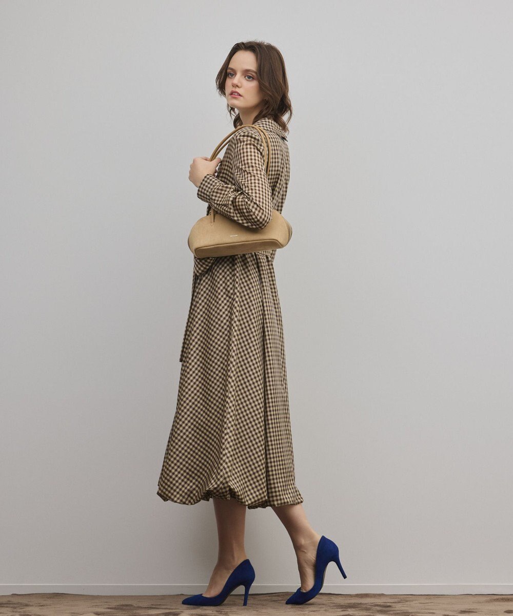 GRACE CONTINENTAL カシュクールバルーンワンピース 