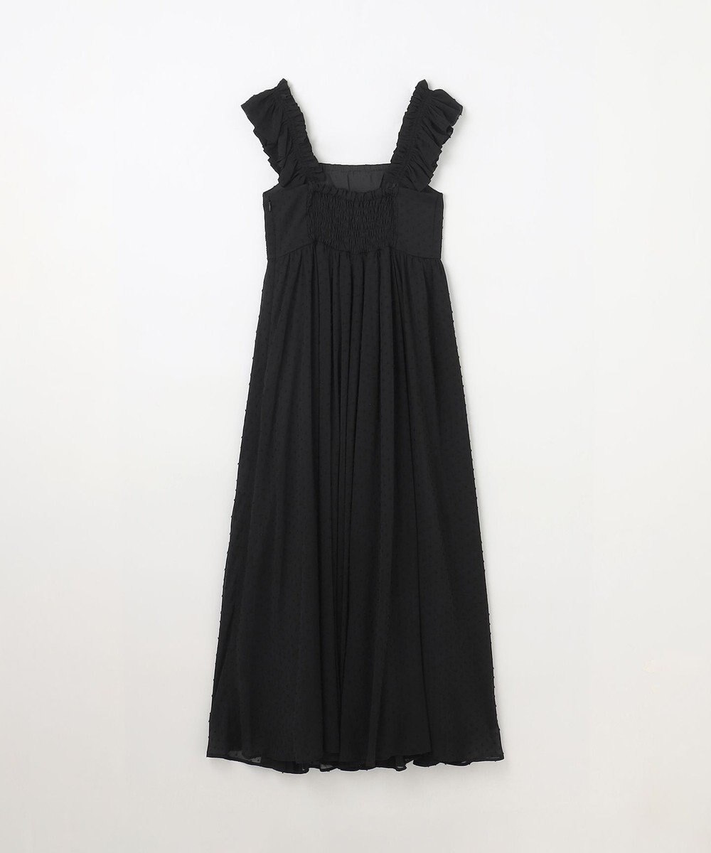 GRACE CONTINENTAL ドットジャガードノースリーブワンピース 