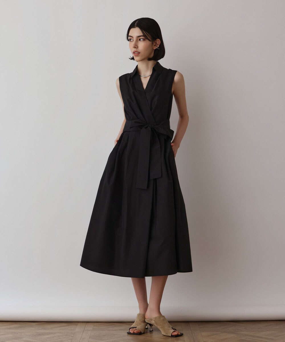 GRACE CONTINENTAL トリアセコットンワンピース 