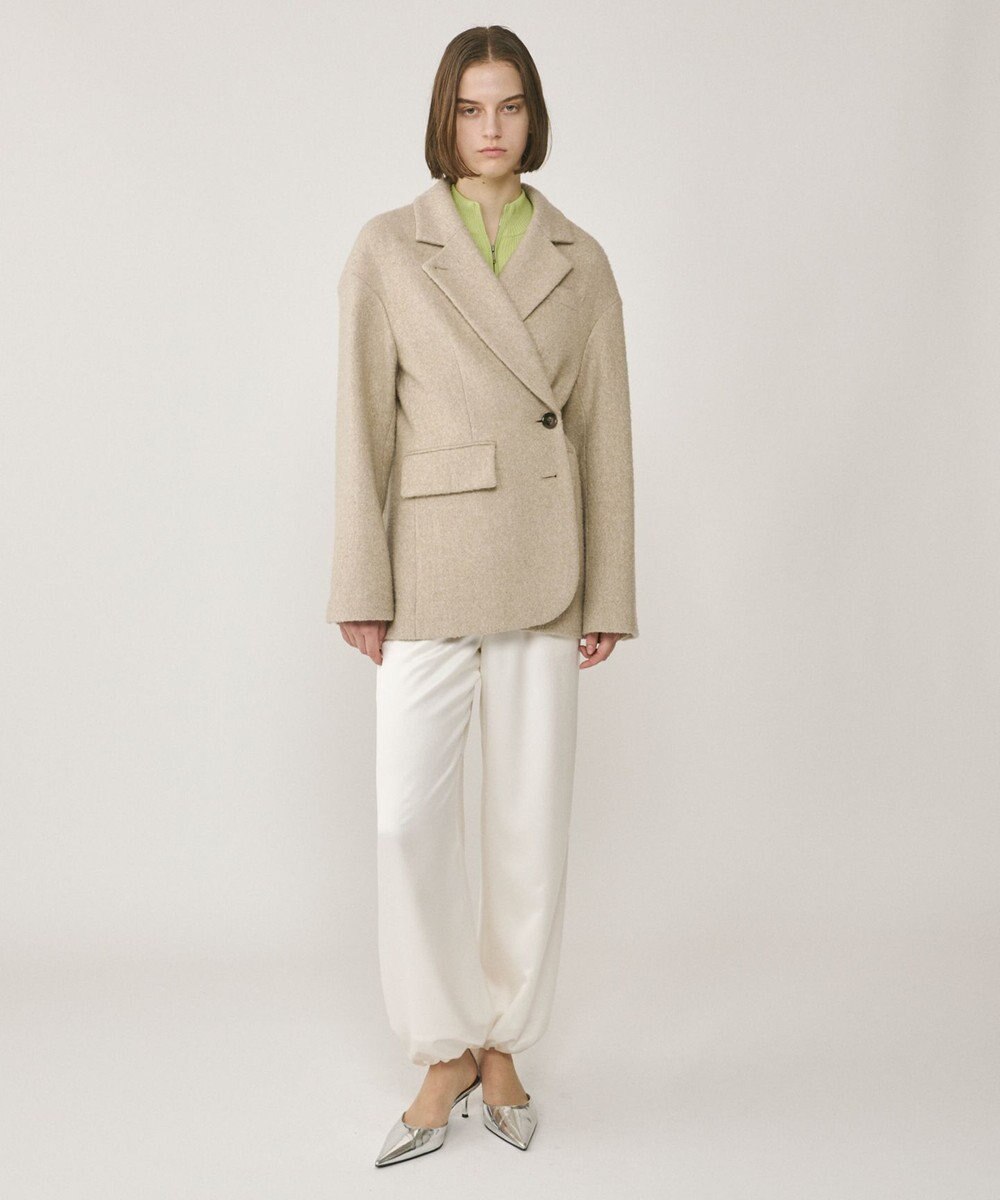 GRACE CONTINENTAL ヘリンボーンツイードジャケット 