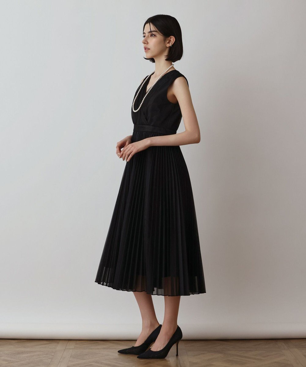 GRACE CONTINENTAL ブライトメッシュワンピース