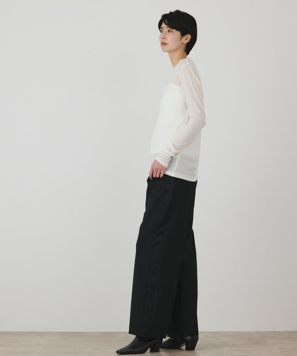 GRACE CONTINENTAL シルクベアカットトップ 