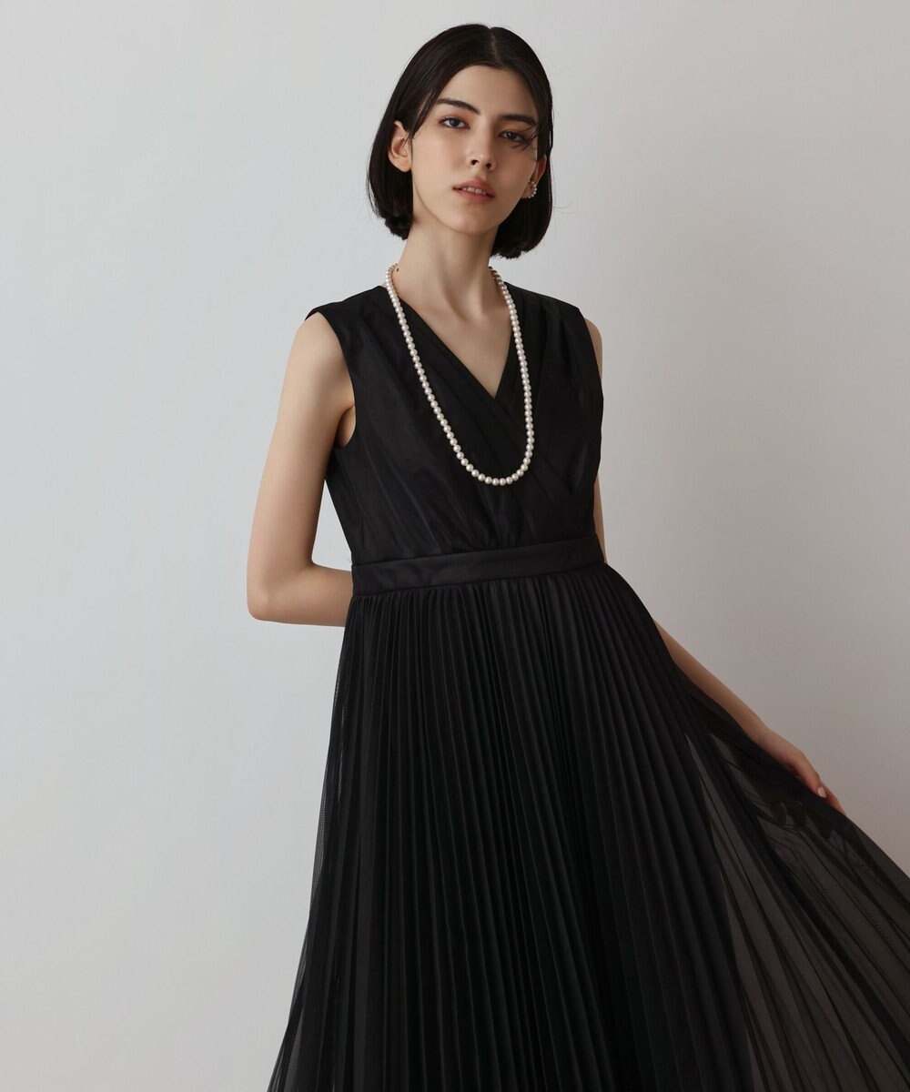 GRACE CONTINENTAL ブライトメッシュワンピース 