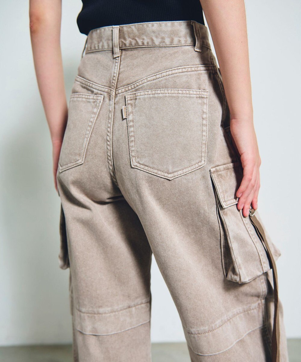 GRACE CONTINENTAL コクーンデニムカーゴパンツ 