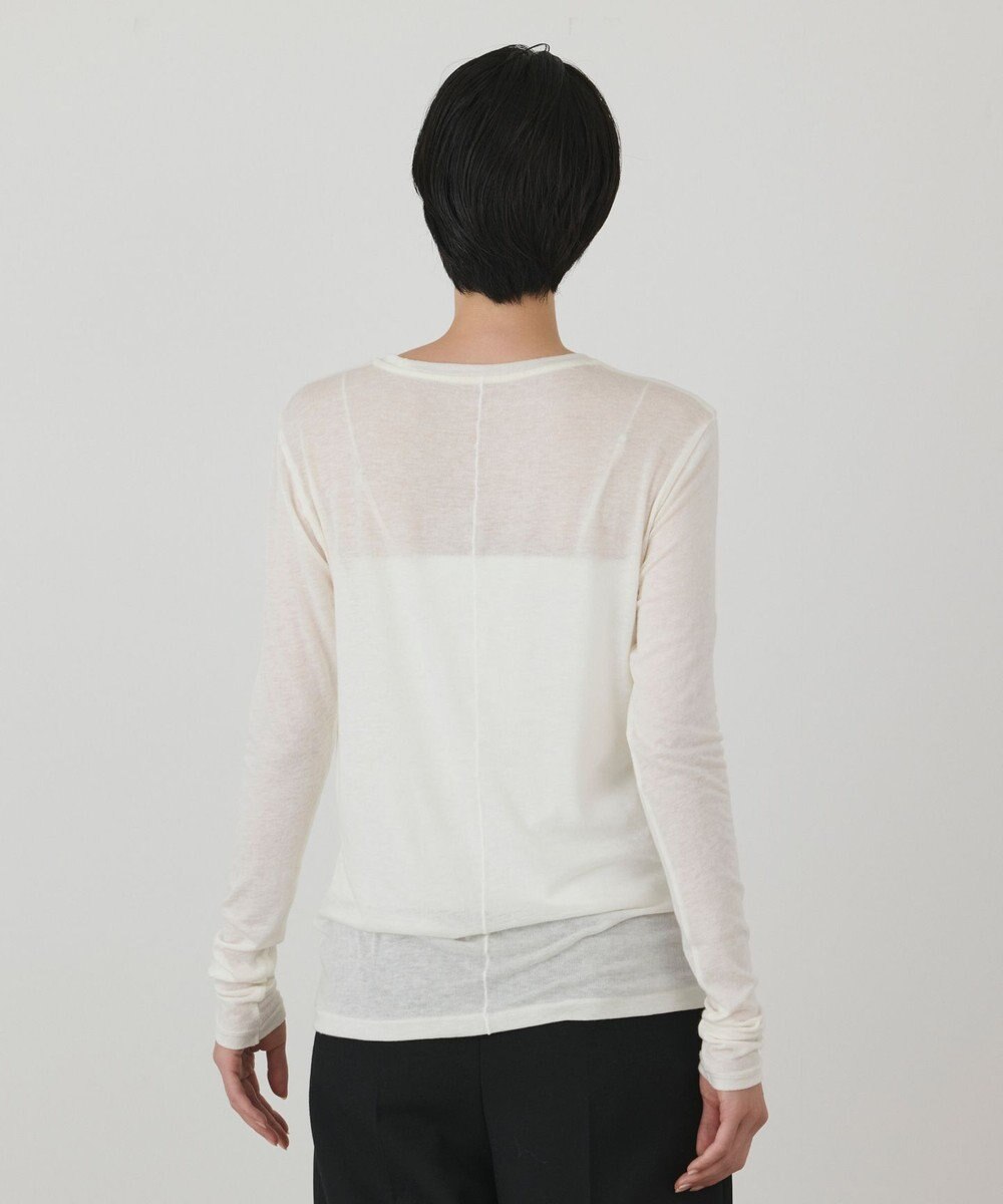 GRACE CONTINENTAL シルクベアカットトップ 
