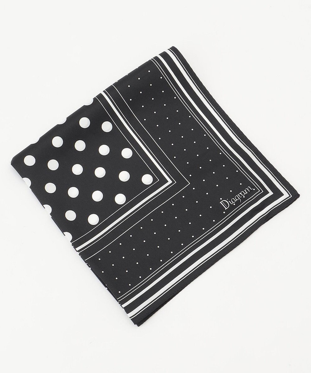 GRACE CONTINENTAL シルクドットスカーフ 