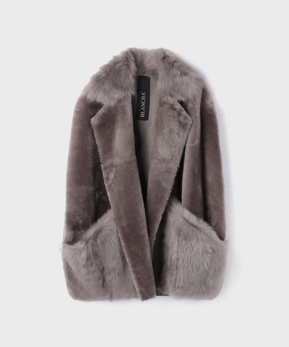 GRACE CONTINENTAL 【BLANCHA】ムートンジレ 