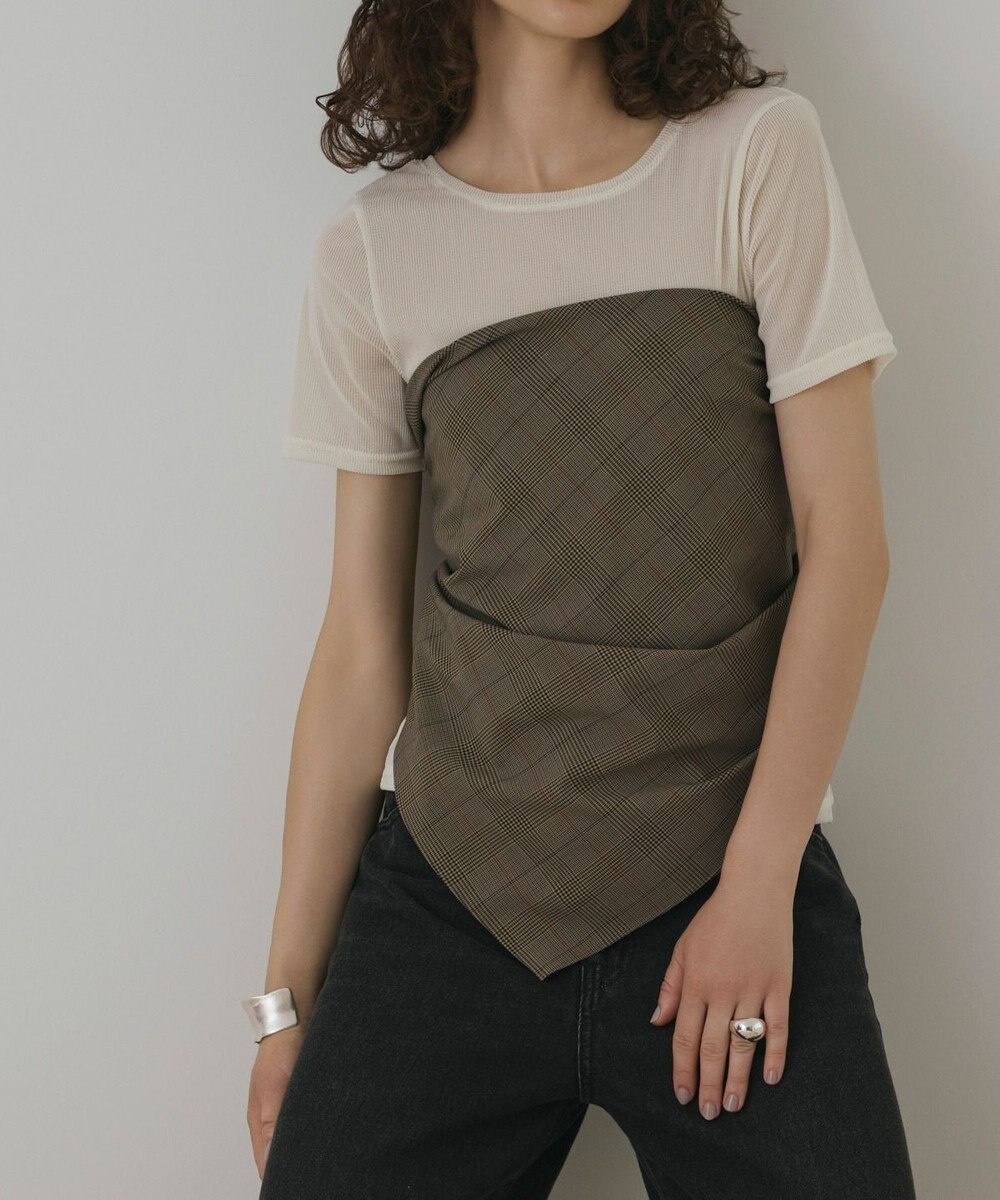 GRACE CONTINENTAL ス－ツ地スカ－フ 