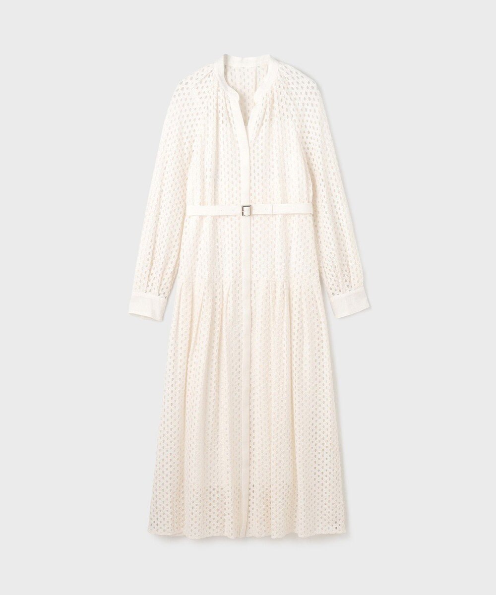 GRACE CONTINENTAL メッシュレースカフタンワンピース