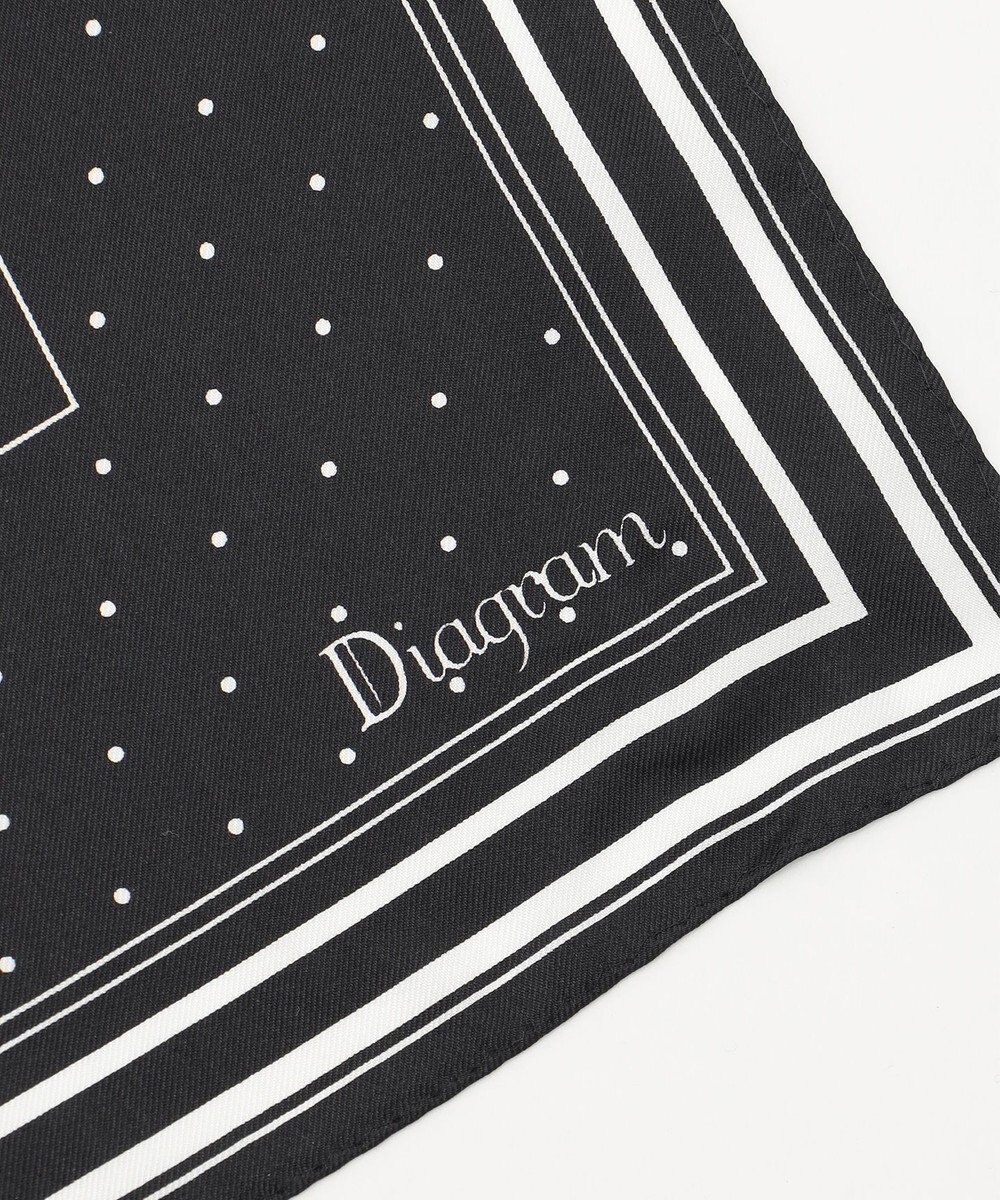 GRACE CONTINENTAL シルクドットスカーフ 