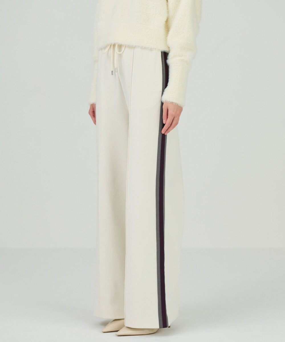 GRACE CONTINENTAL サイドラインポンチパンツ 