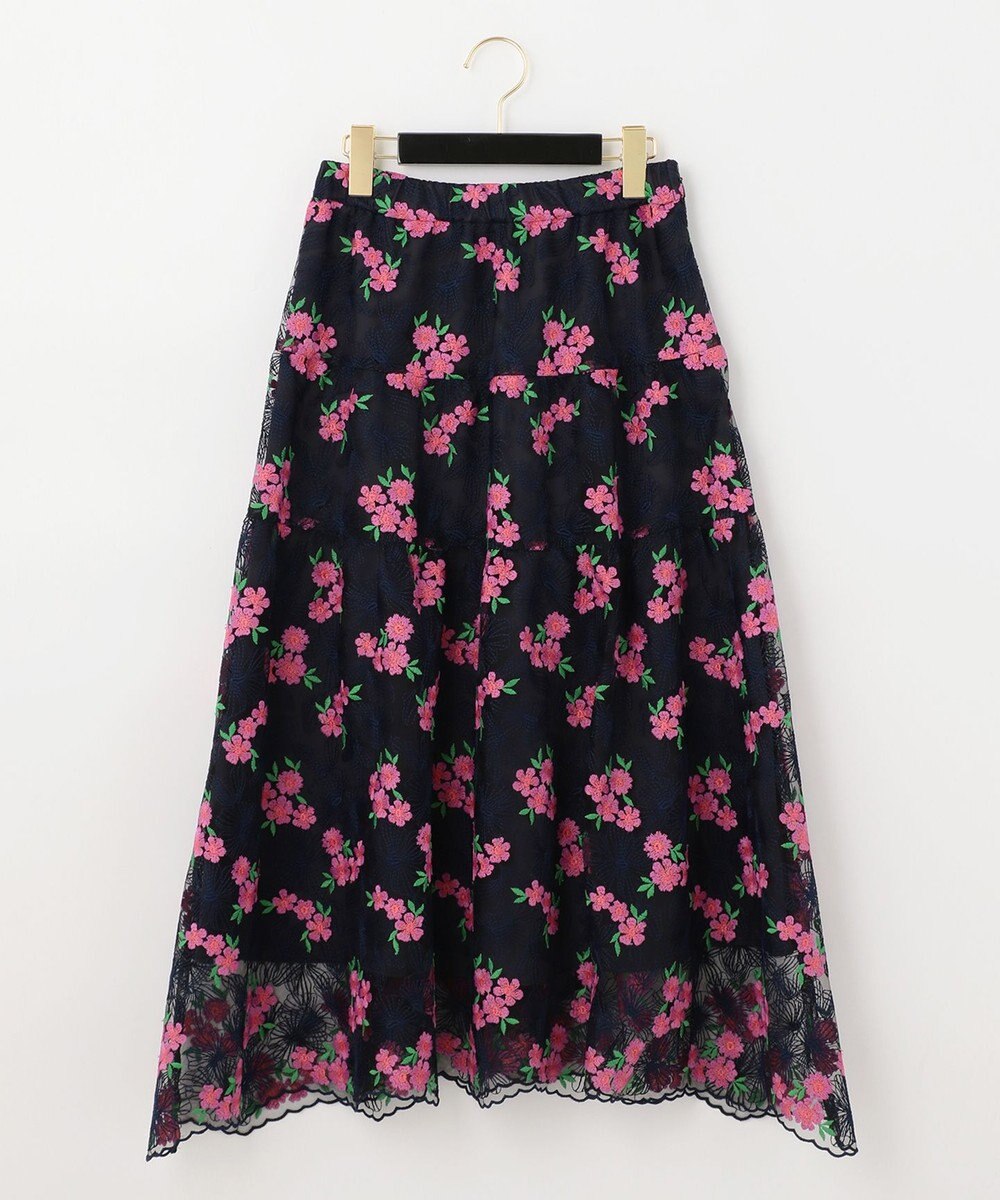 チュール刺繍ギャザースカート / GRACE CONTINENTAL | GRACE 