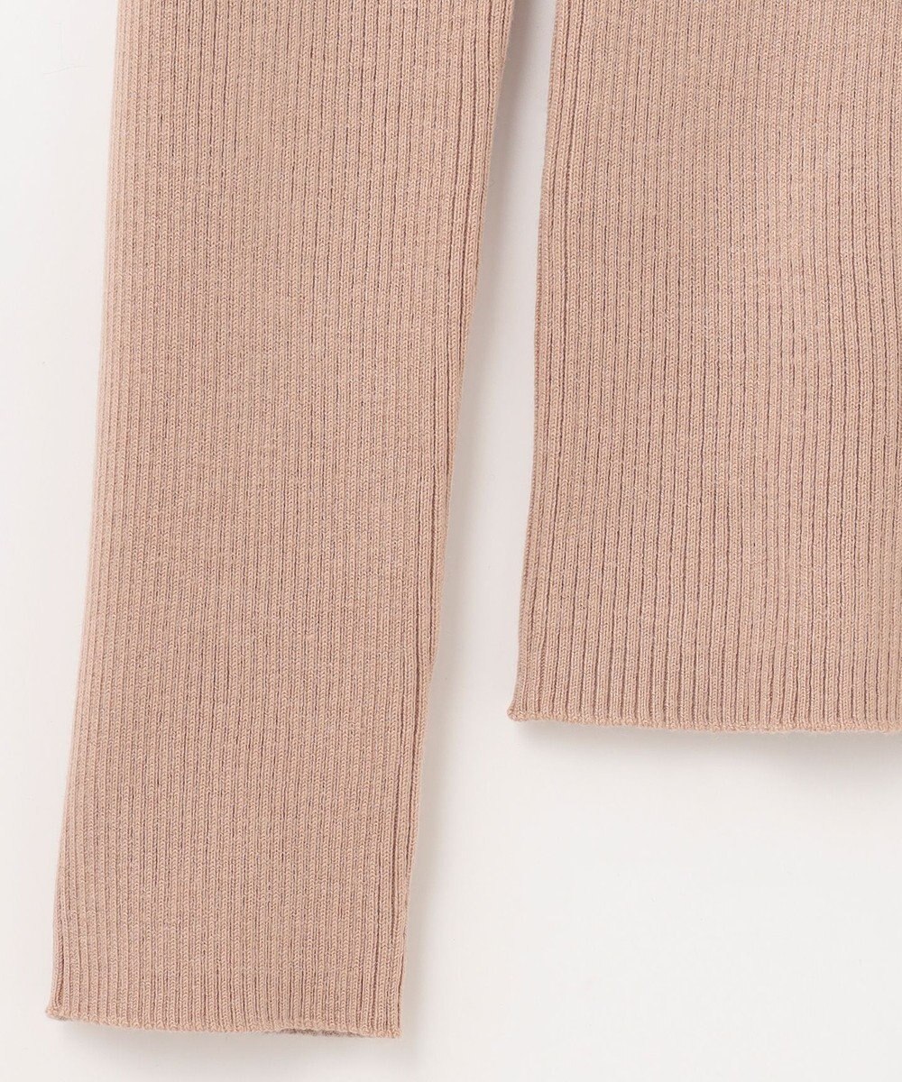 GRACE CONTINENTAL スクエアネックリブトップ