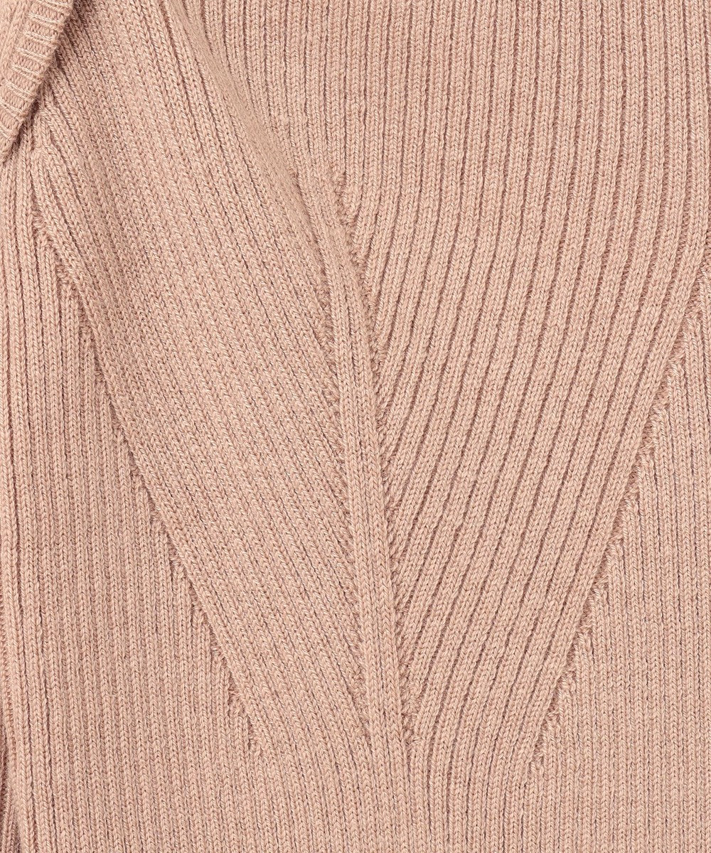 GRACE CONTINENTAL スクエアネックリブトップ