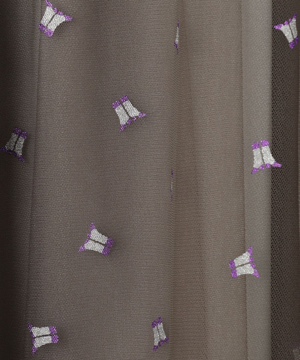 GRACE CONTINENTAL ブーツプリントチュールスカート 