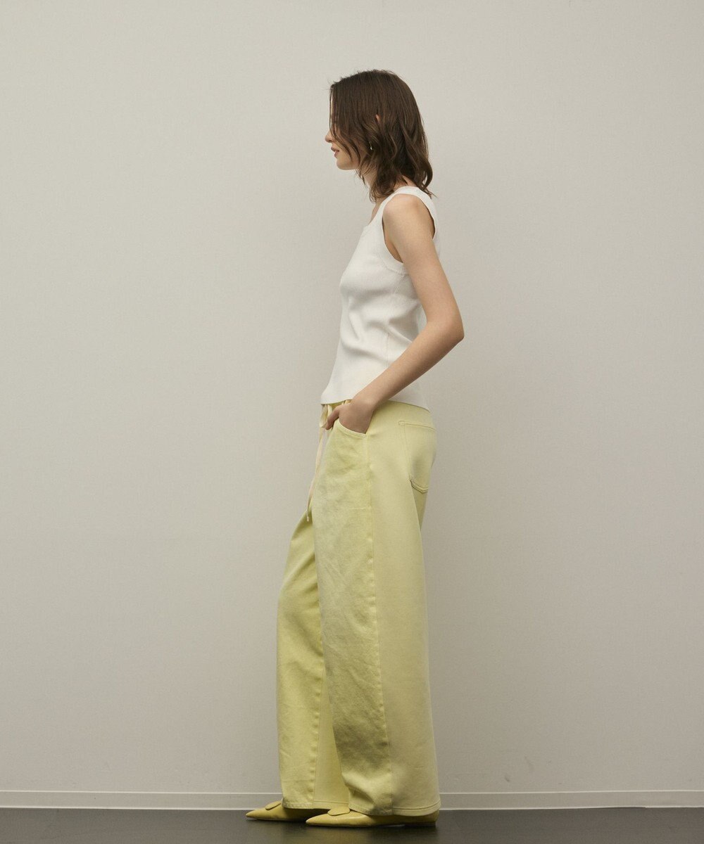 GRACE CONTINENTAL リブニットタンクトップ 