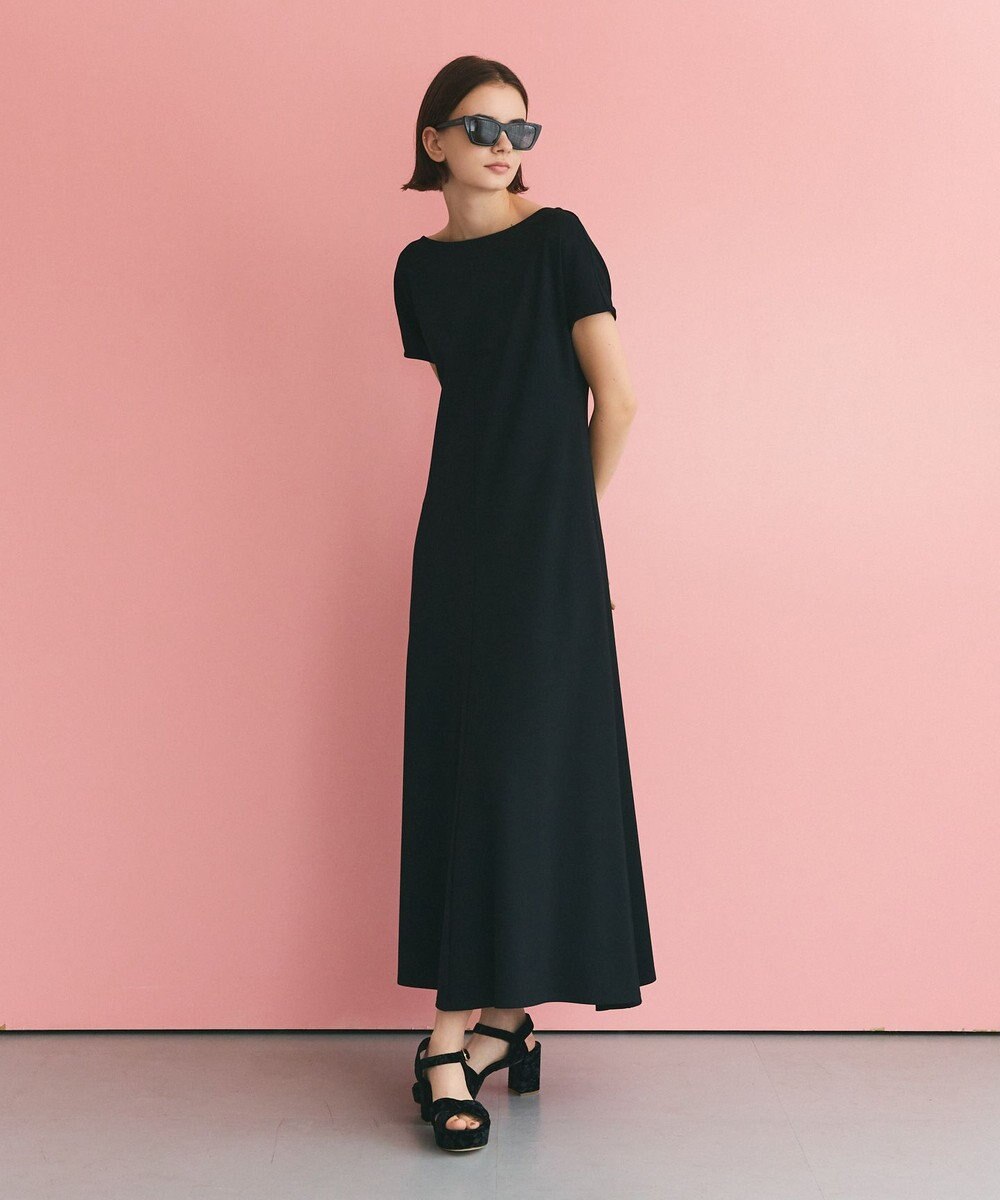 GRACE CONTINENTAL バックオープンポンチワンピース 