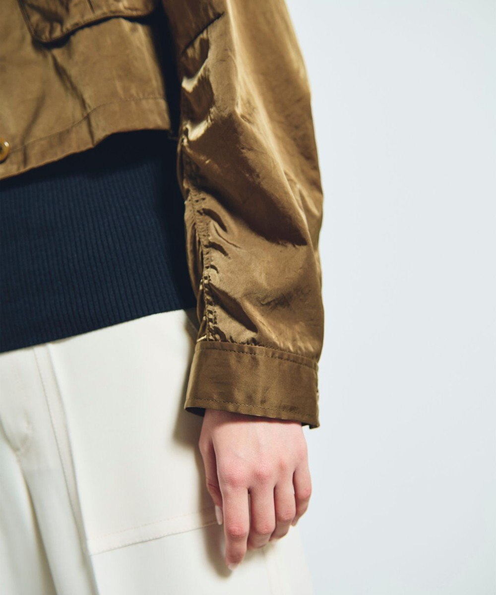 GRACE CONTINENTAL クロップドミリタリージャケット 