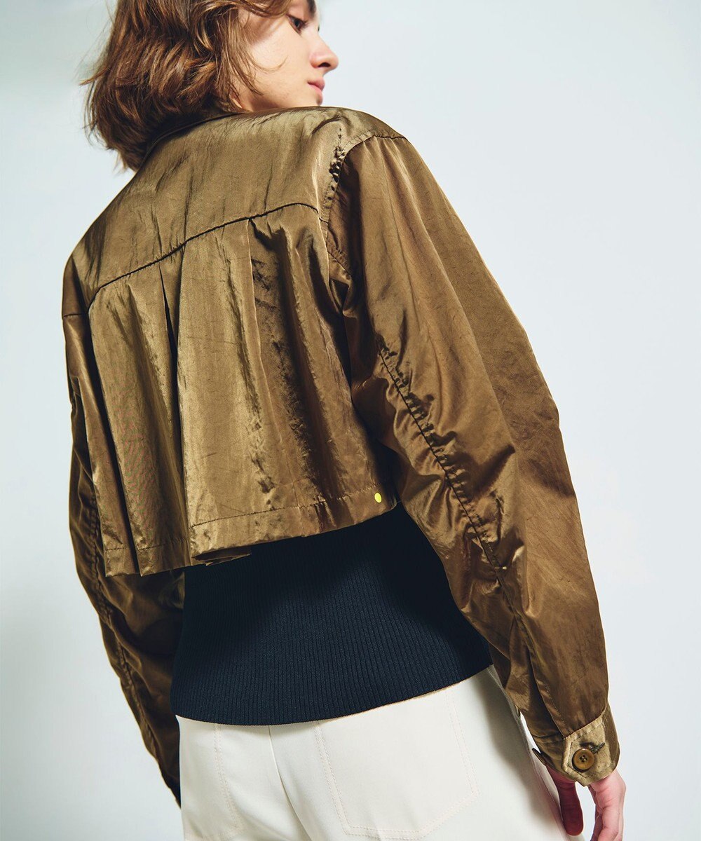 GRACE CONTINENTAL クロップドミリタリージャケット 