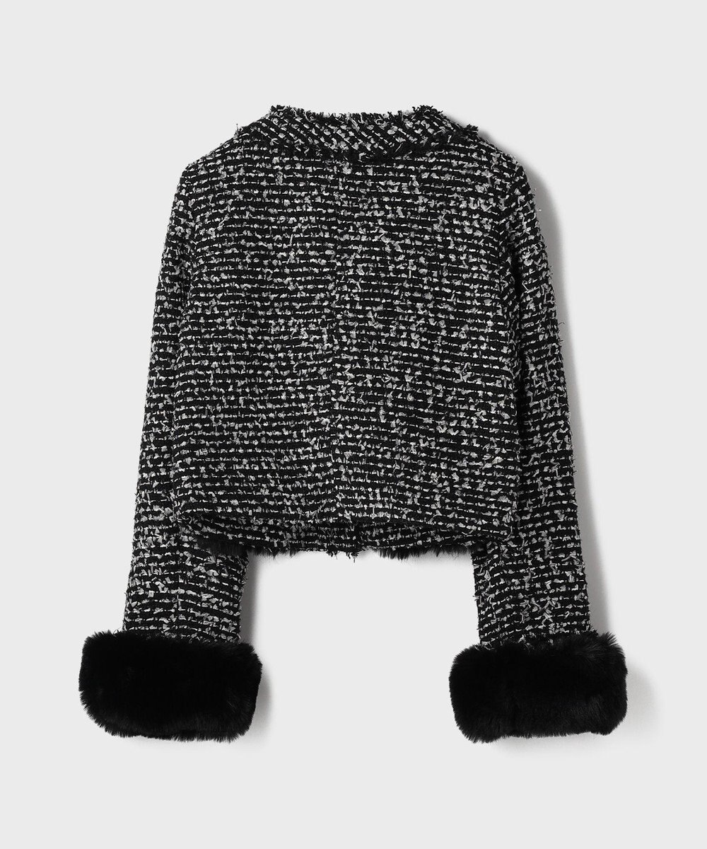 GRACE CONTINENTAL ツイードコンビジャケット 