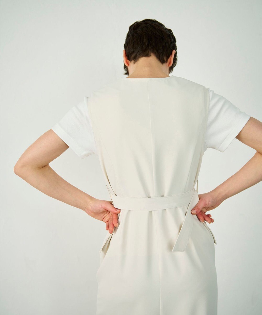 GRACE CONTINENTAL ベルト付ジャンパースカート 