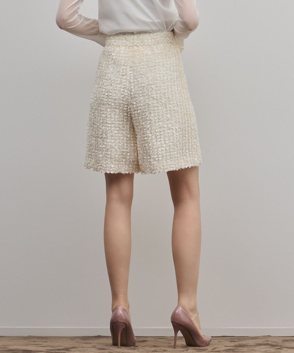 GRACE CONTINENTAL カットジャガードハーフパンツ 