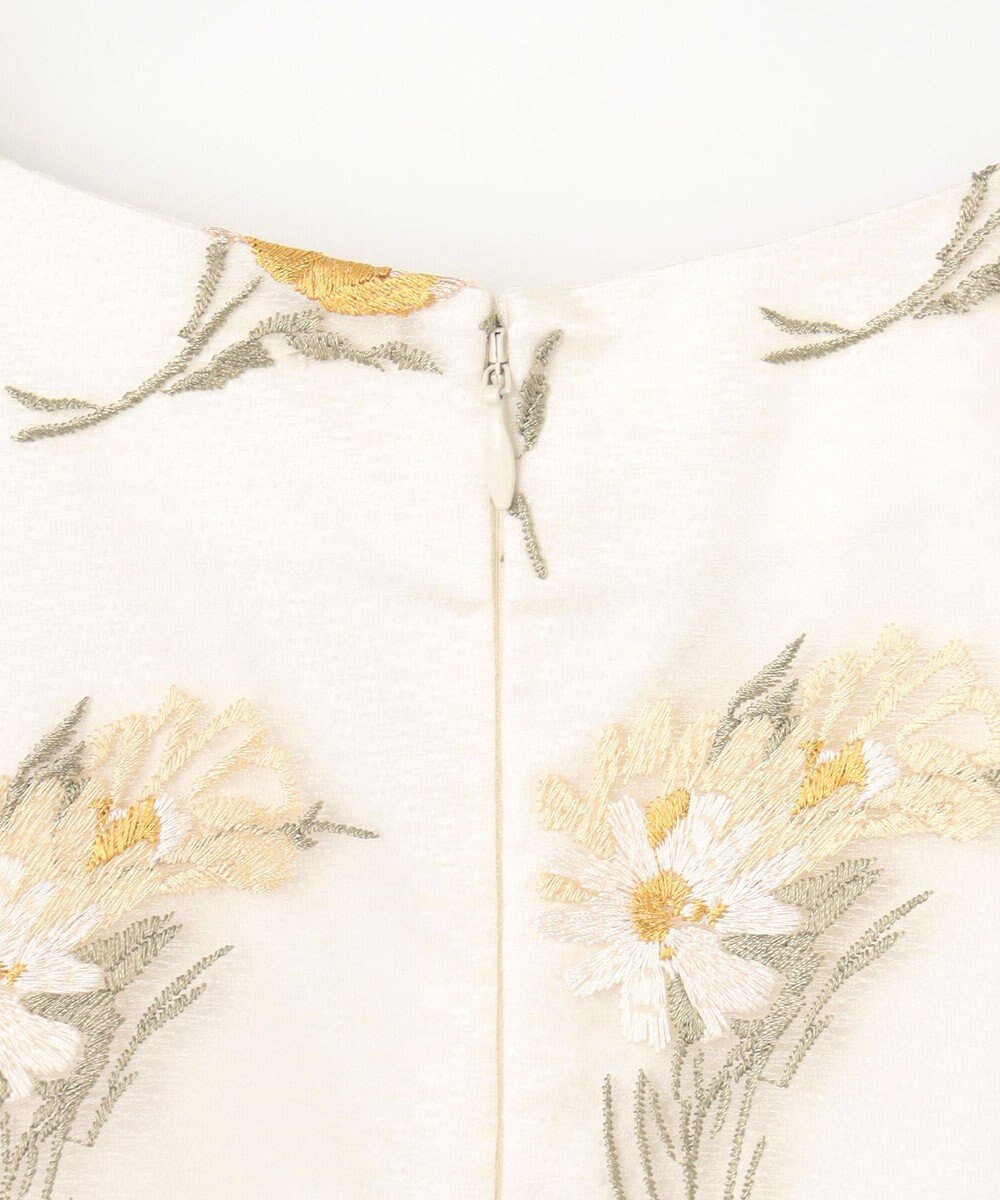 GRACE CONTINENTAL レトロフラワー刺繍ワンピース