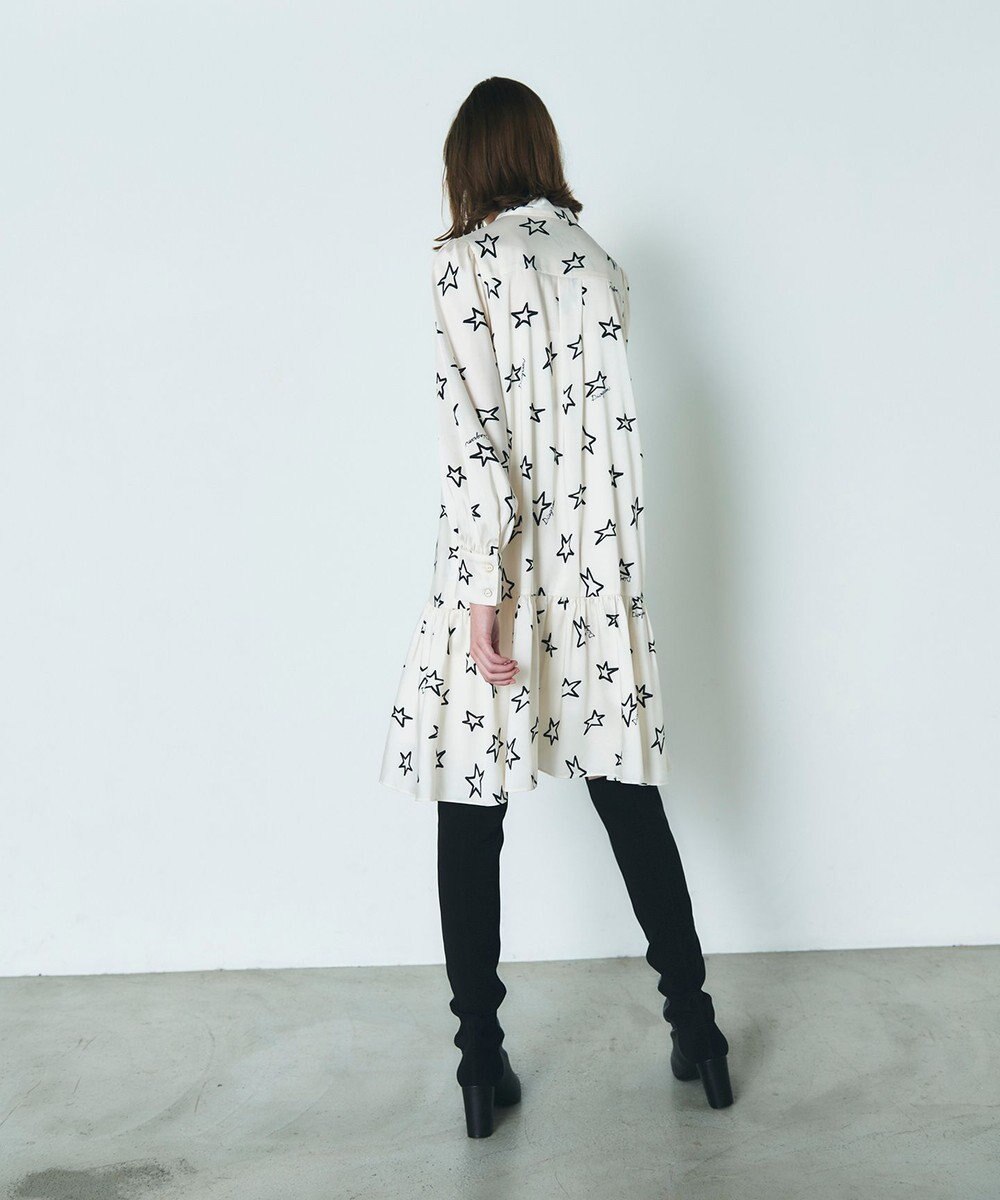 GRACE CONTINENTAL スタープリントミニワンピース 