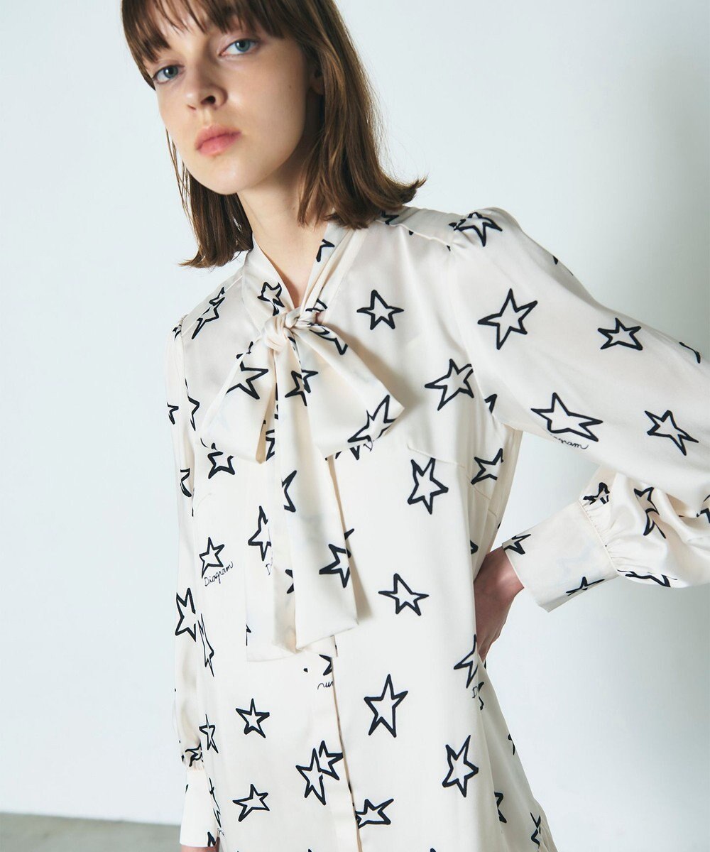 GRACE CONTINENTAL スタープリントミニワンピース