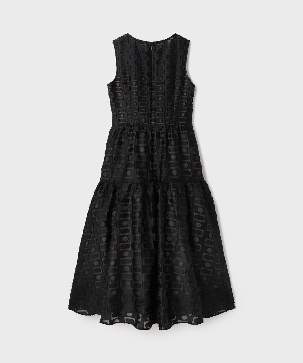 GRACE CONTINENTAL キカドットジャガードドレス 