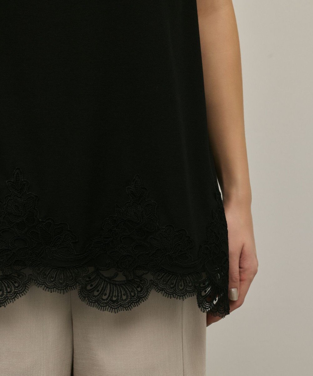 GRACE CONTINENTAL ヘムレースカットトップ 