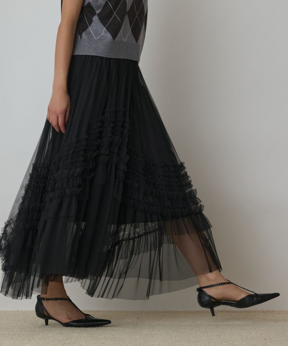 GRACE CONTINENTAL イレギュラ－チュ－ルスカート 