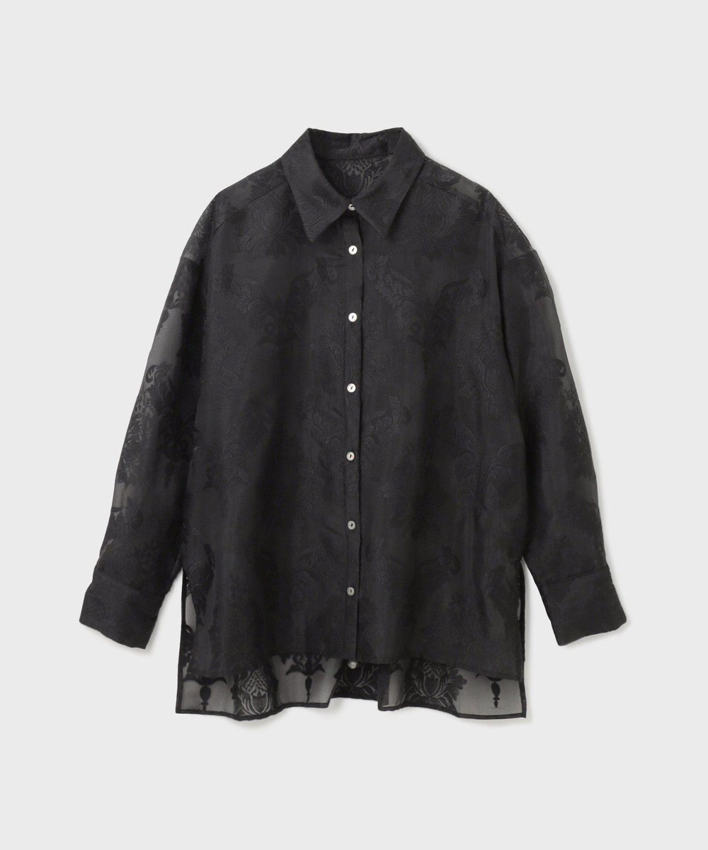 GRACE CONTINENTAL オーナメントオーバーシャツ