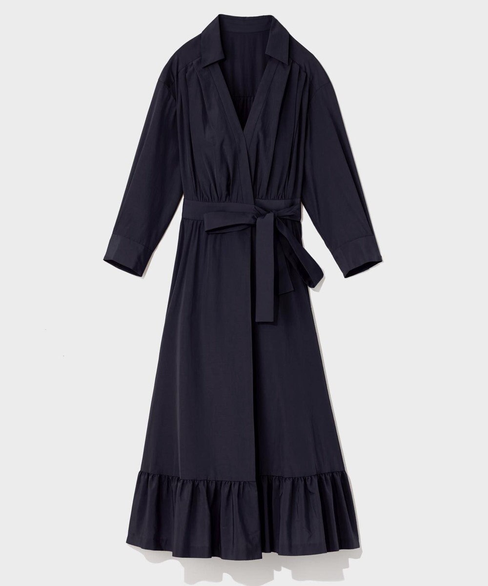 GRACE CONTINENTAL カシュクールシャツワンピース