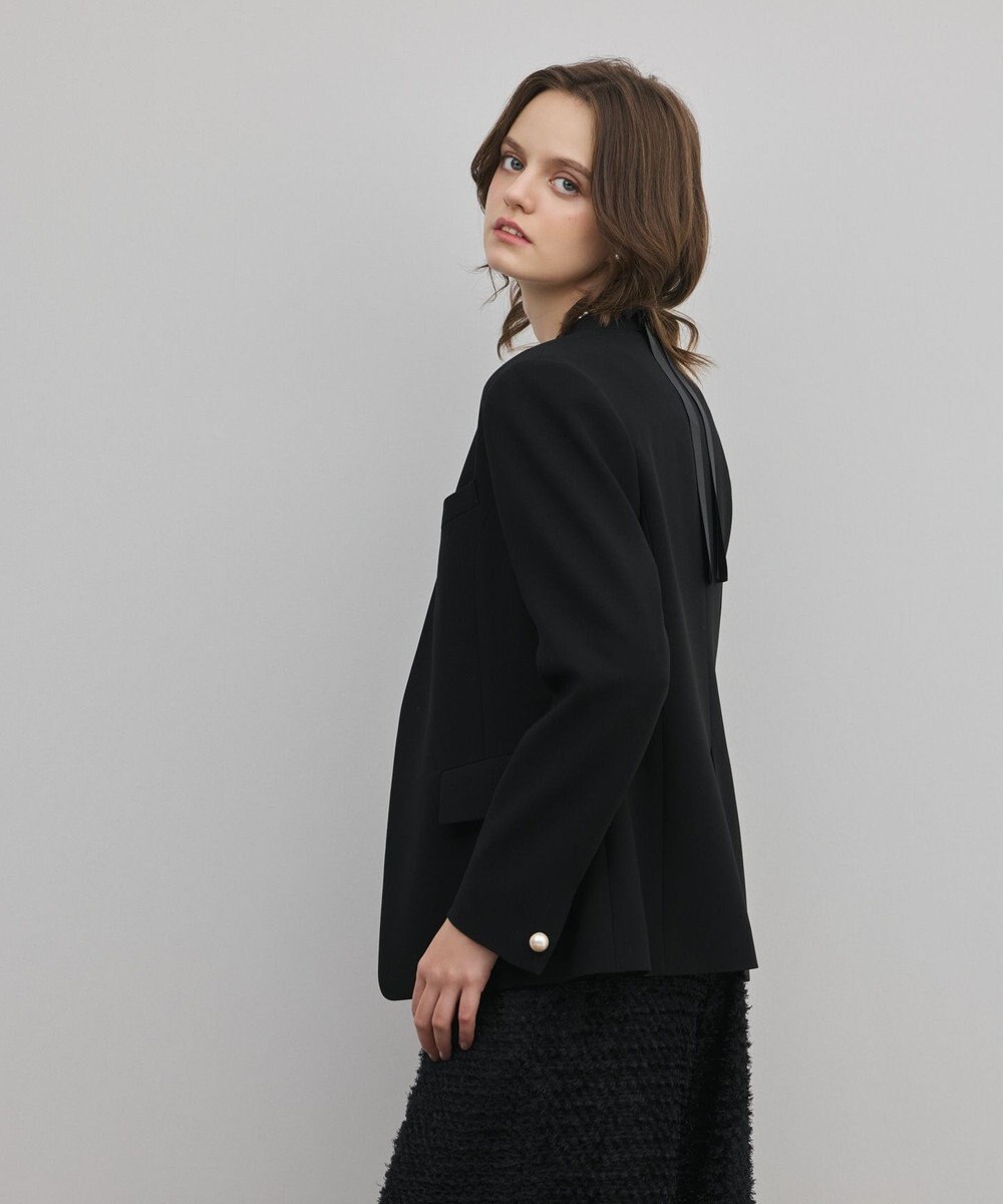 GRACE CONTINENTAL トリアセノーカラージャケット 