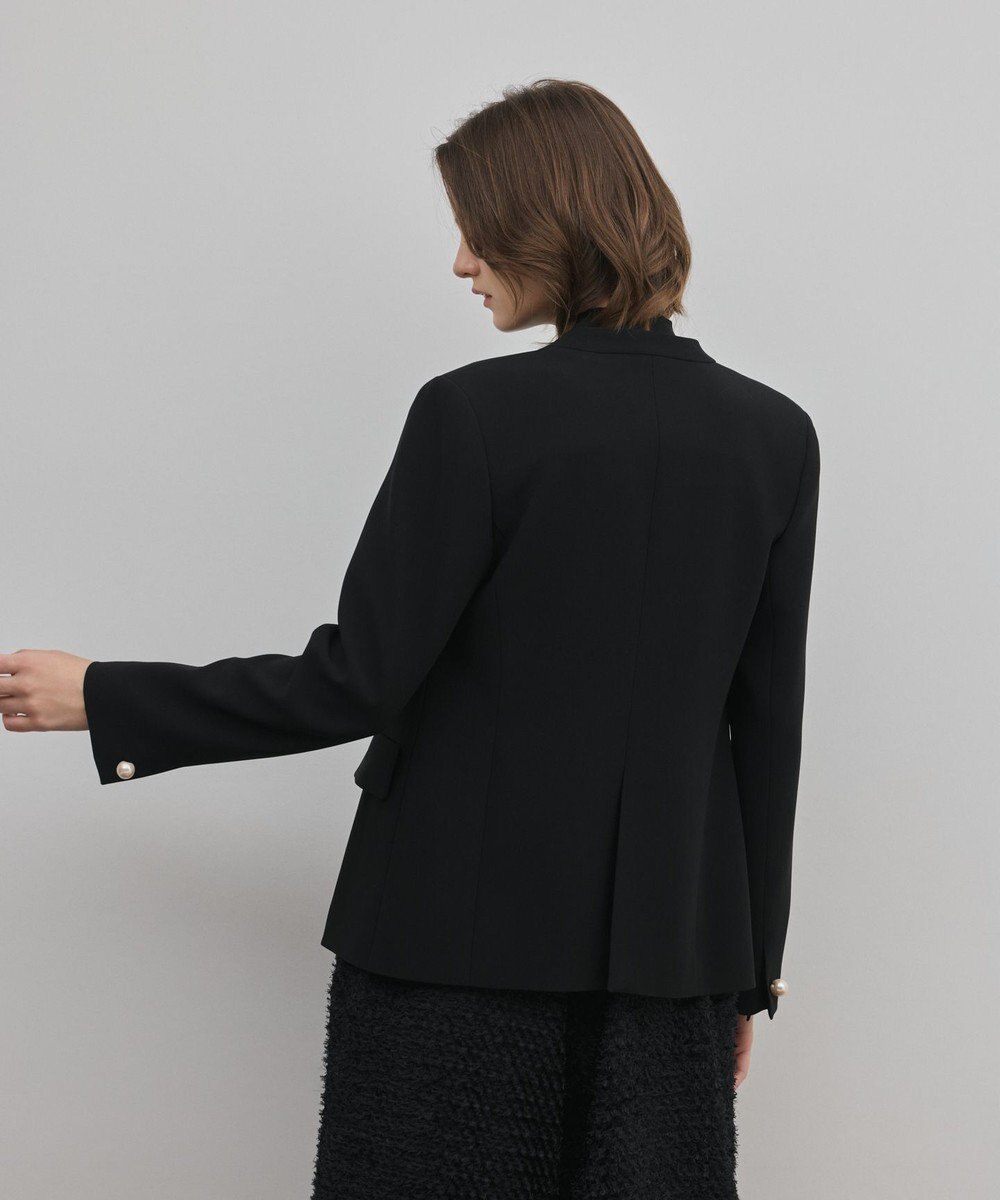 GRACE CONTINENTAL トリアセノーカラージャケット 