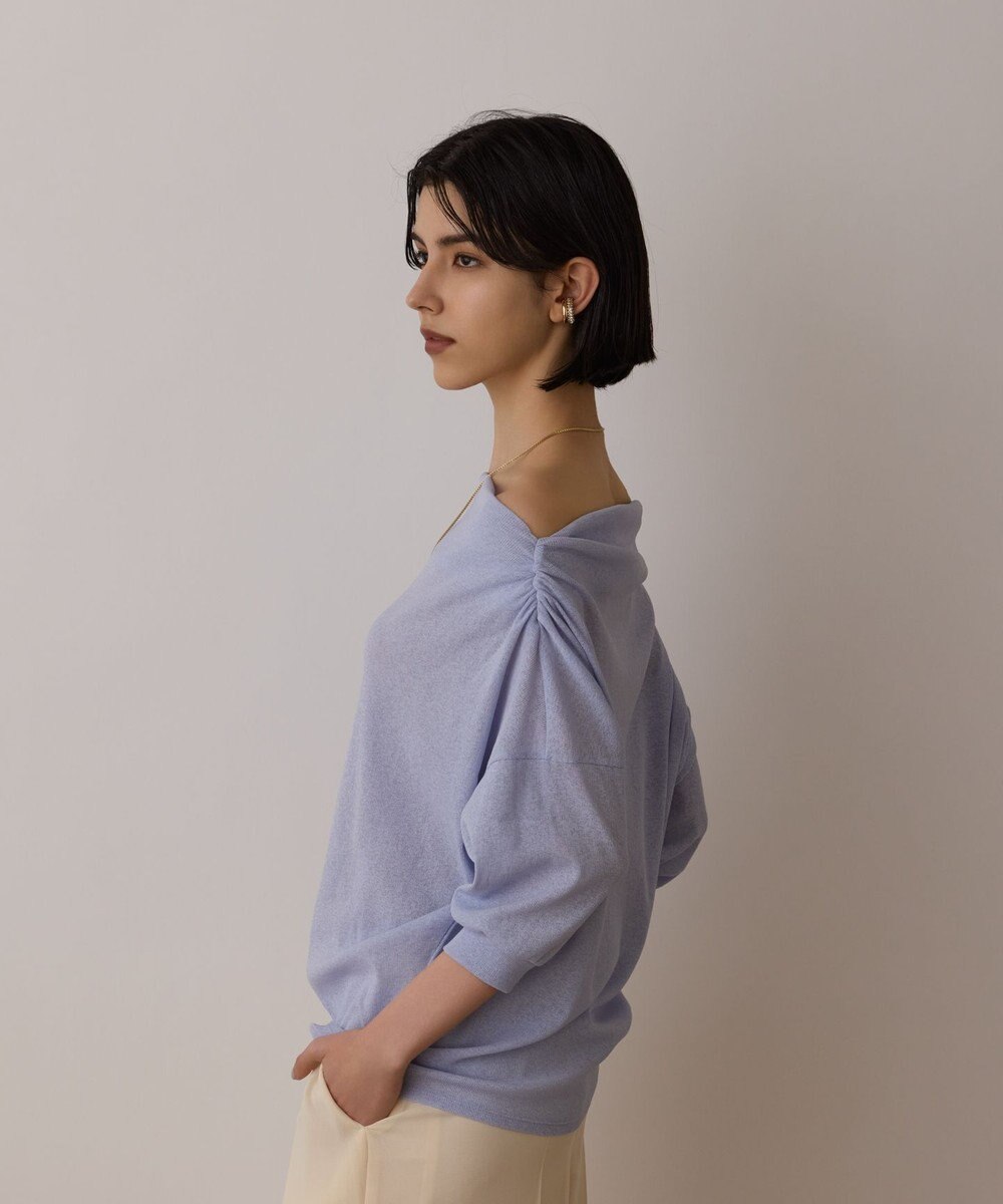 GRACE CONTINENTAL ドレープカットトップ