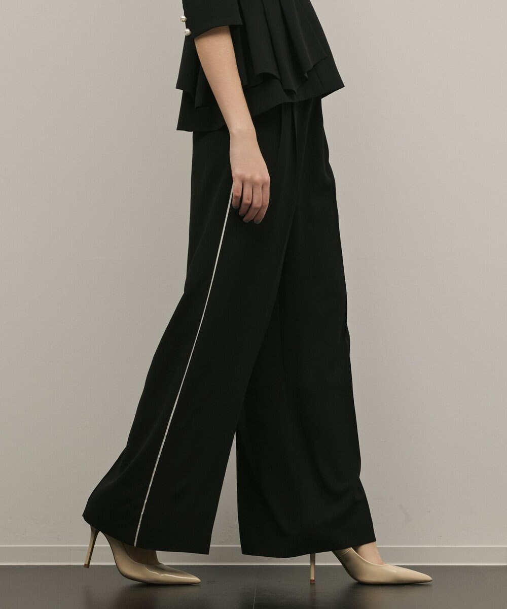 GRACE CONTINENTAL トリアセタックワイドパンツ 