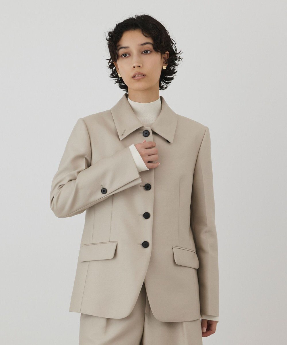 GRACE CONTINENTAL ウールシルクジャケット 