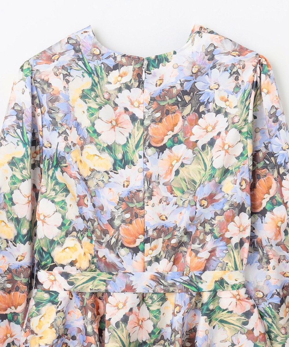 GRACE CONTINENTAL グラデフラワープリントトップ