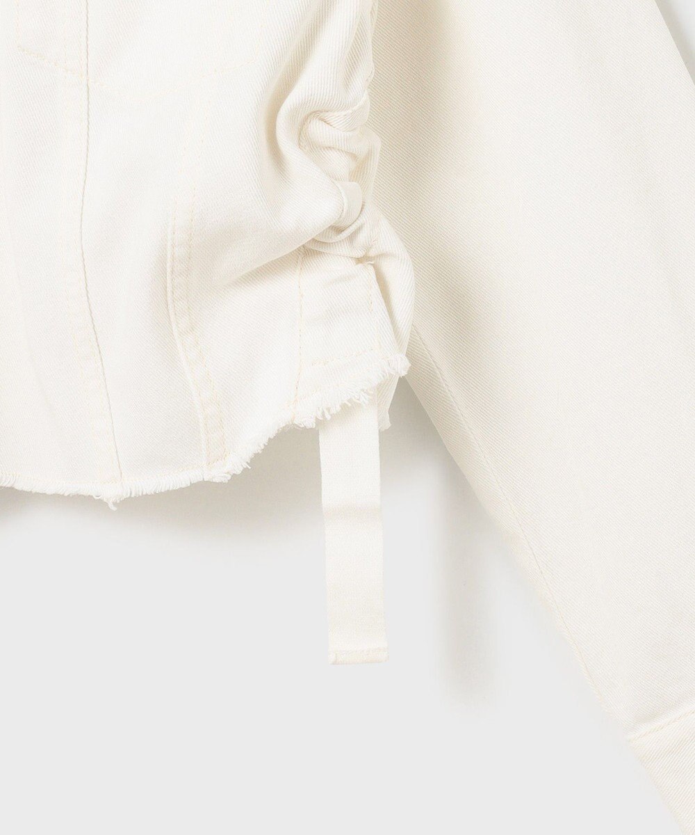 GRACE CONTINENTAL フードジップデニムジャケット 