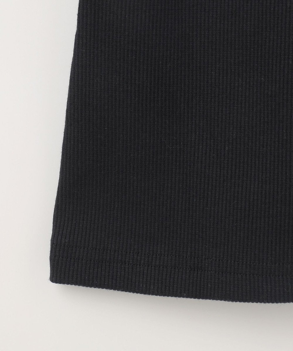 GRACE CONTINENTAL フリルリブカットトップ 