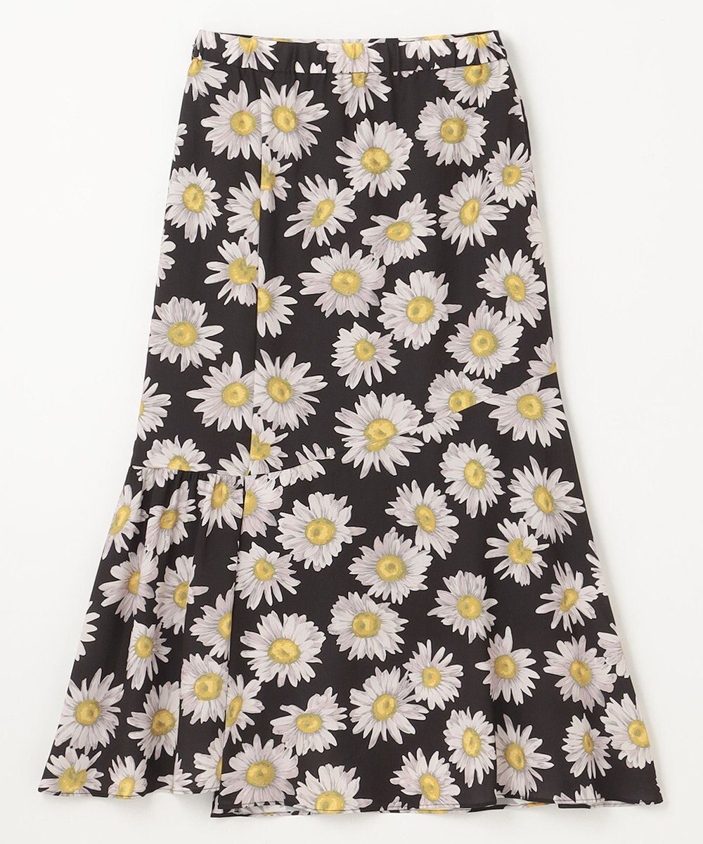 GRACE CONTINENTAL マーガレットフラワープリントスカート 