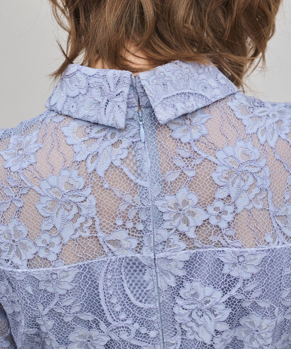 GRACE CONTINENTAL コードレースプリーツワンピース 