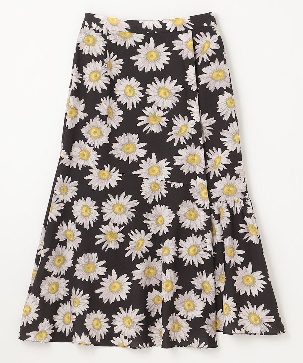 GRACE CONTINENTAL マーガレットフラワープリントスカート 