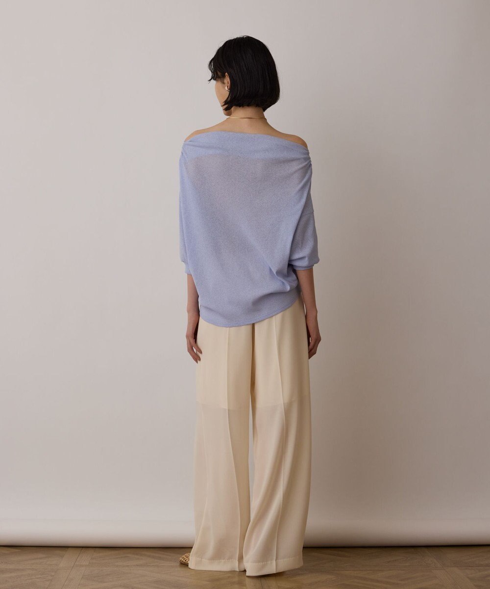 GRACE CONTINENTAL ドレープカットトップ