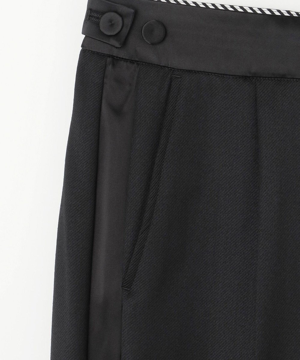 GRACE CONTINENTAL タキシードワイドパンツ 